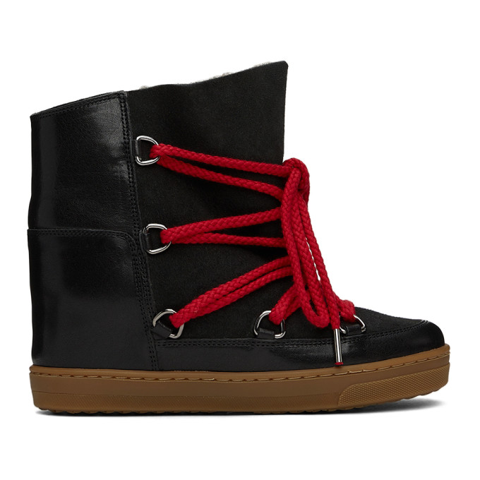 Isabel Marant Black Nowles Ankle | ModeSens