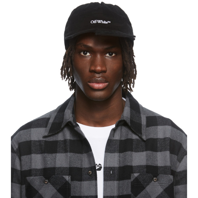 Click to view more detailed imagery on our partner's website Off-white ™ Black Logo Lettering Baseball Cap
