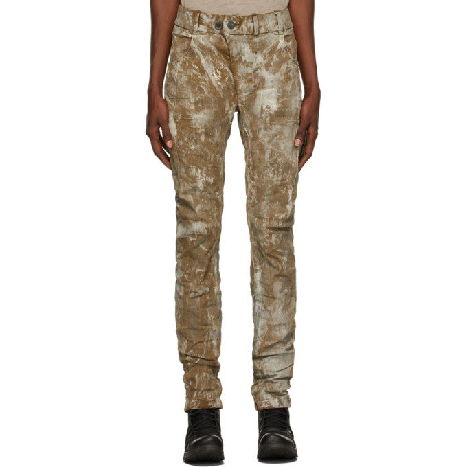 BORIS BIDJAN SABERI TAN P13 TROUSERS