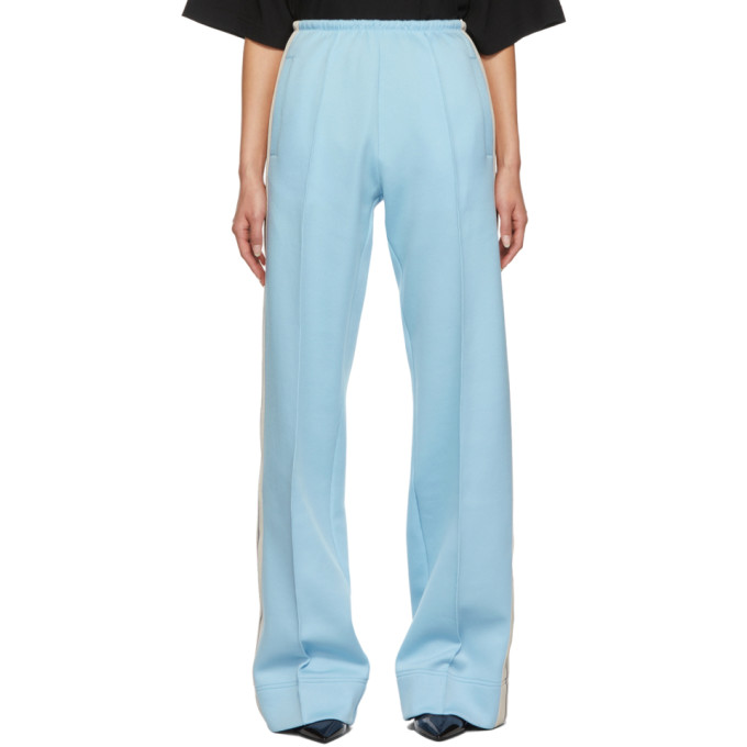 Pantaloni palm angels blu clearance
