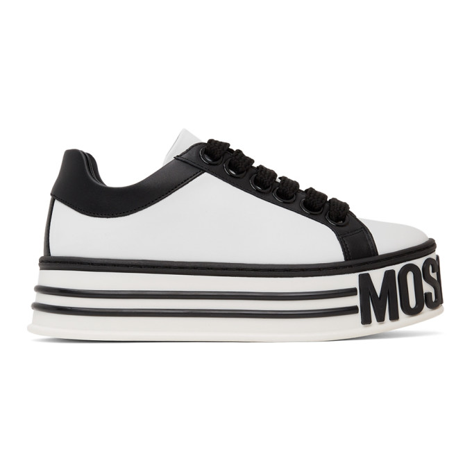 moschino platform sneakers