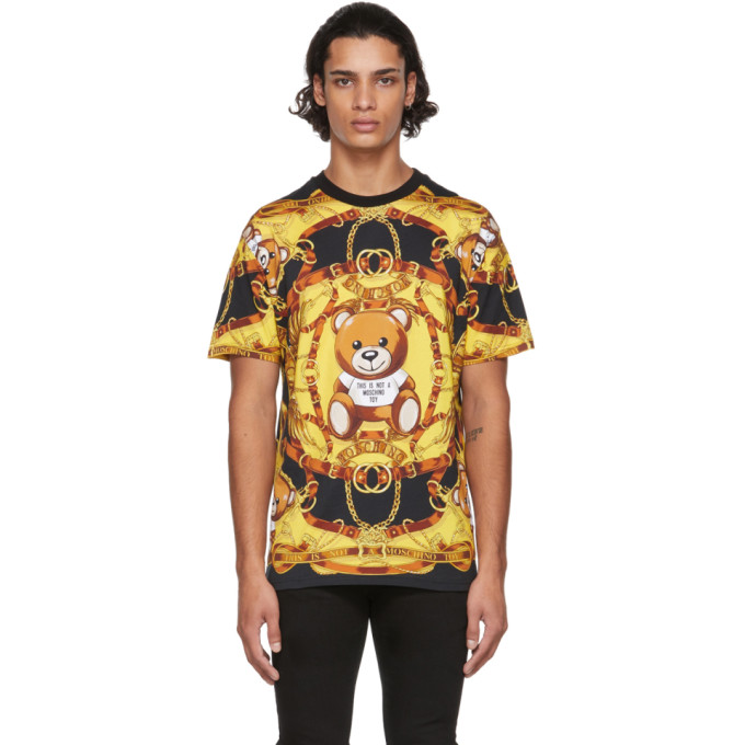moschino mens t shirt teddy