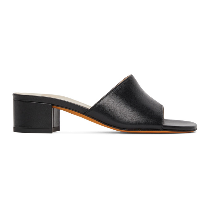 MARYAM NASSIR ZADEH BLACK AGATHA SANDALS