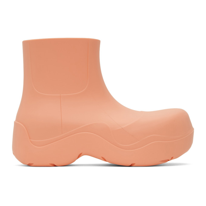 Click to view more detailed imagery on our partner's website Bottega Veneta Puddle Biodegradable-rubber Ankle Boots In White