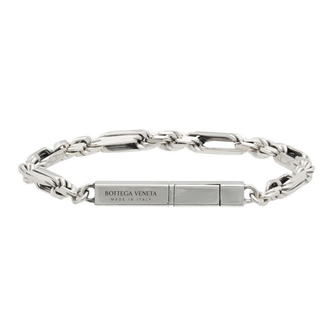 BOTTEGA VENETA 2021-22FW Unisex Street Style Chain Silver Bridal Logo  Military