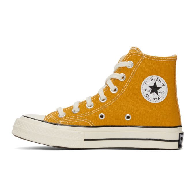 Gå ud plan vaccination Converse Yellow Chuck 70 High Sneakers In Giallo | ModeSens
