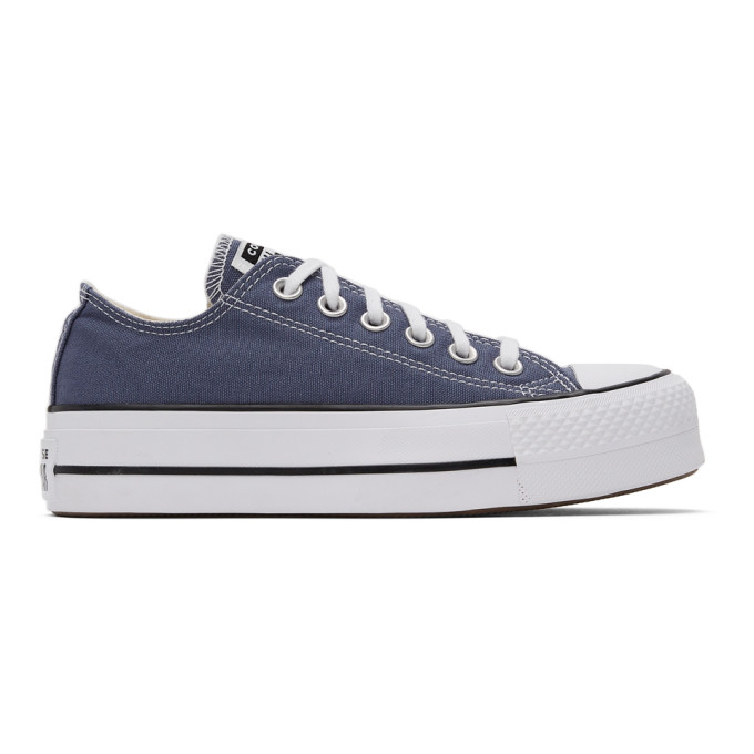 CONVERSE GREY CHUCK TAYLOR ALL STAR LIFT LOW trainers