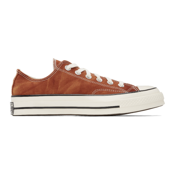 CONVERSE BROWN SUMMER DAZE CHUCK 70 SNEAKERS