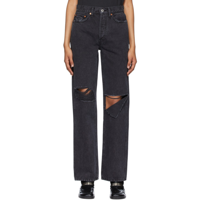 High Rise Loose Jeans | ModeSens