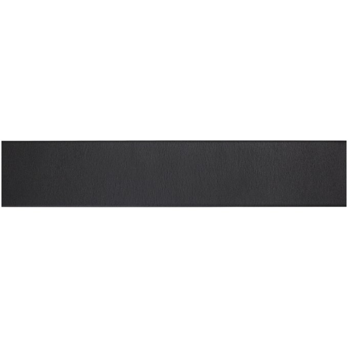VALENTINO GARAVANI BLACK LARGE VLOGO BELT