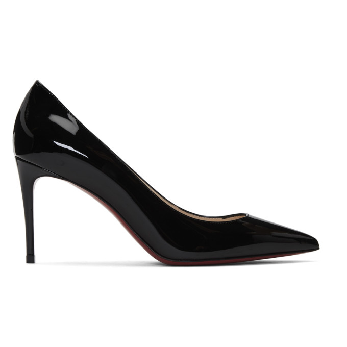 Christian Louboutin Black Patent Kate 85 Heels