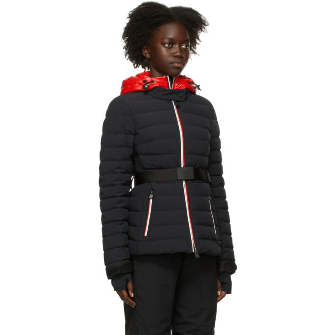 Shop Moncler Black Down Bruche Puffer Jacket In 994 Black