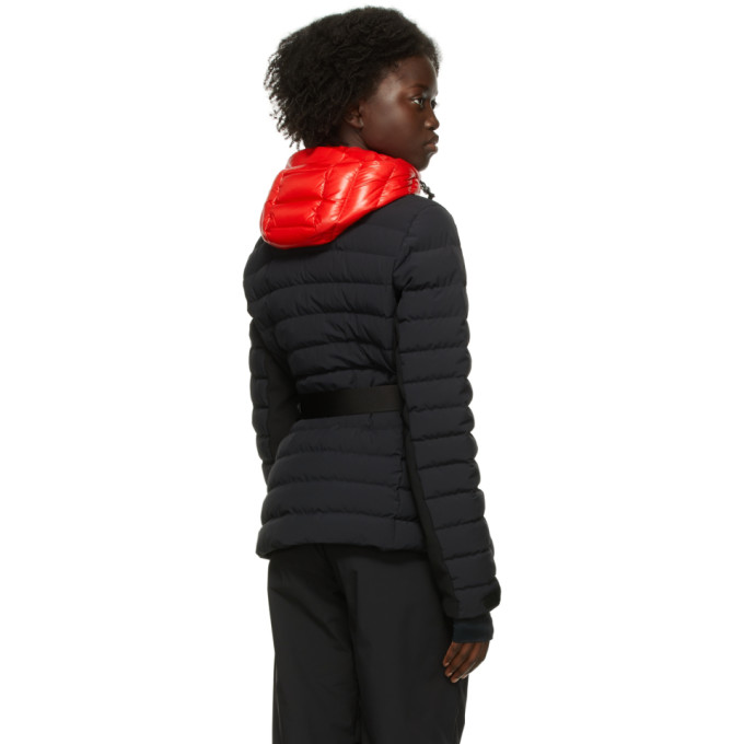 Shop Moncler Black Down Bruche Puffer Jacket In 994 Black