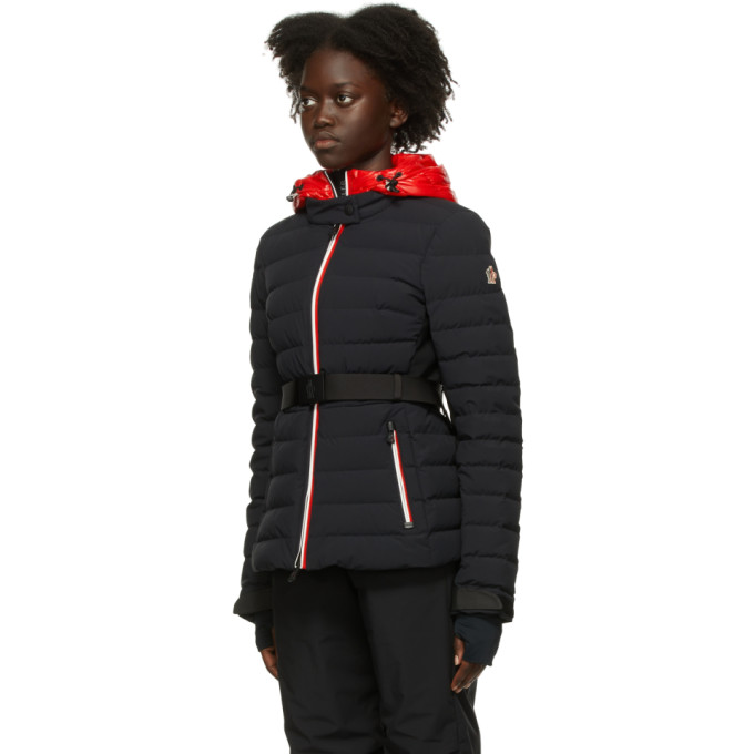 Shop Moncler Black Down Bruche Puffer Jacket In 994 Black