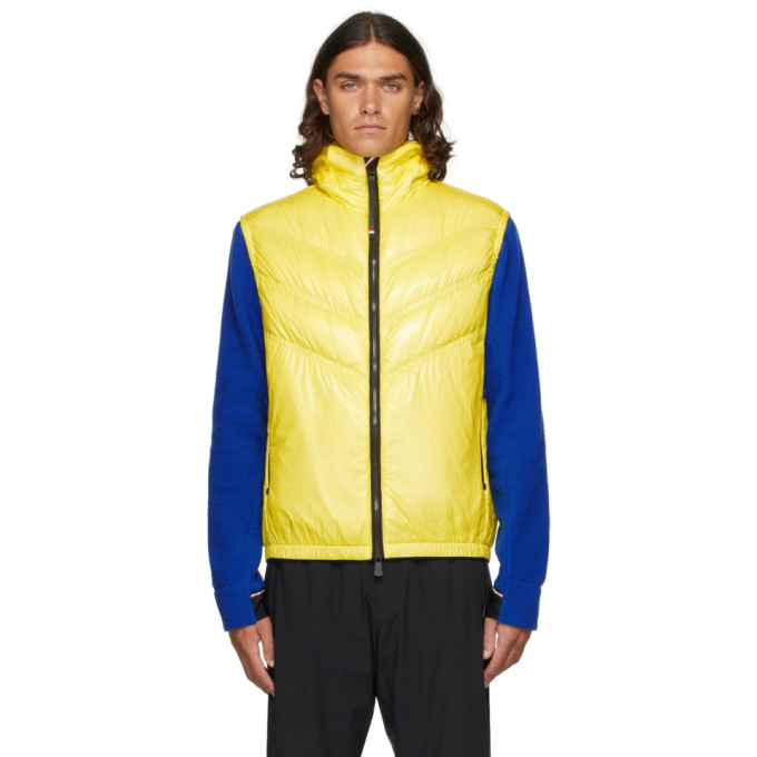 Shop Moncler Yellow Salantin Jacket In 107 Yellow