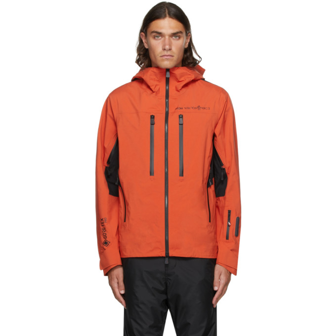 Shop Moncler Red Moirans Jacket In 335 Red