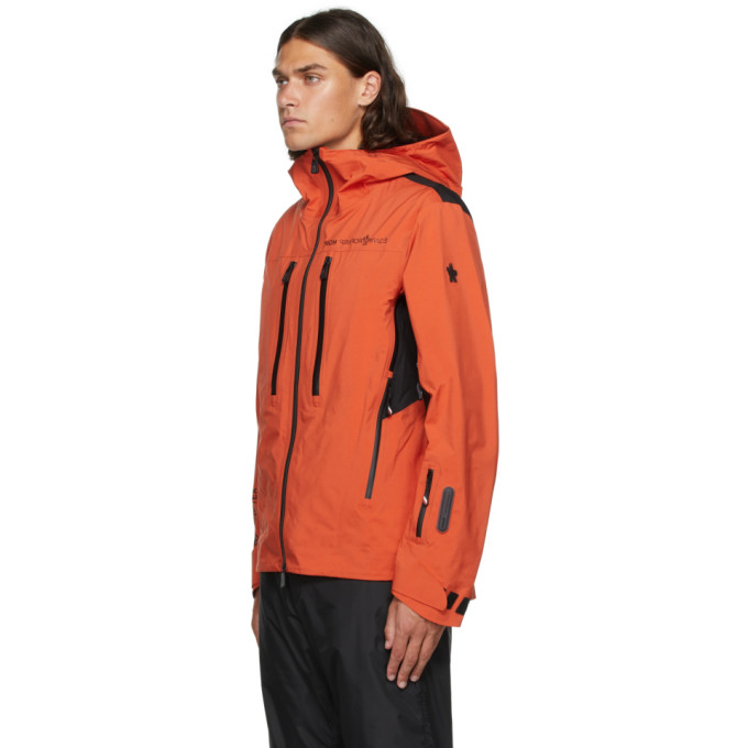 Shop Moncler Red Moirans Jacket In 335 Red