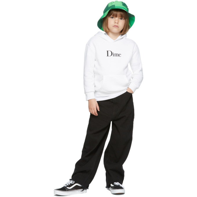 Dime Ssense Exclusive Kids White Classic Hoodie