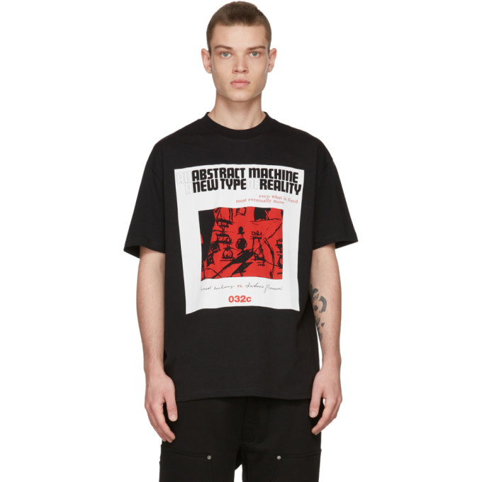 032c Black Gramsci T-shirt | ModeSens
