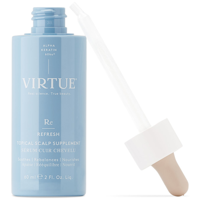 Shop Virtue Topical Scalp Supplement, 60 ml In N/a