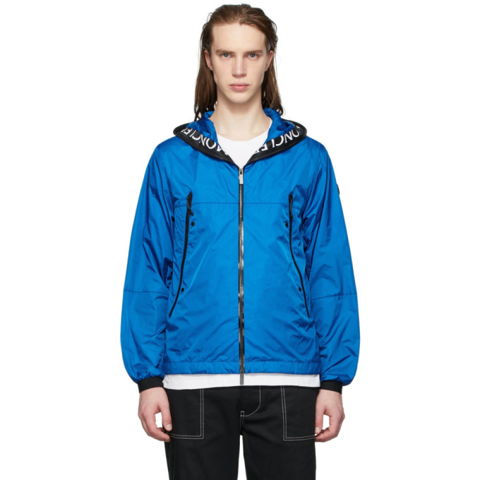Shop Moncler Blue Junichi Rain Jacket In 71a Blue