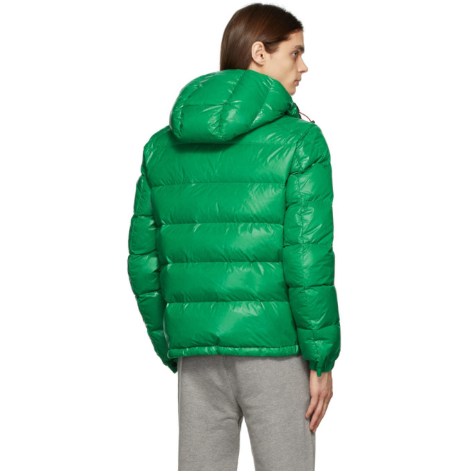 Shop Moncler Genius 2 Moncler 1952 Green Haggi Down Jacket In 859 Green