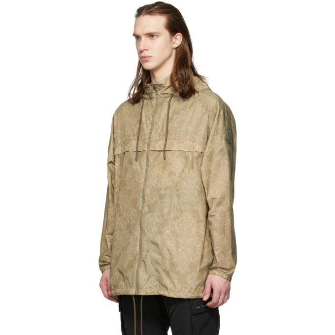 Shop Moncler Genius Khaki Chahiz Jacket In 830 Olive