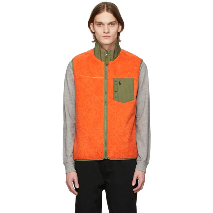 polo ralph lauren fleece vest