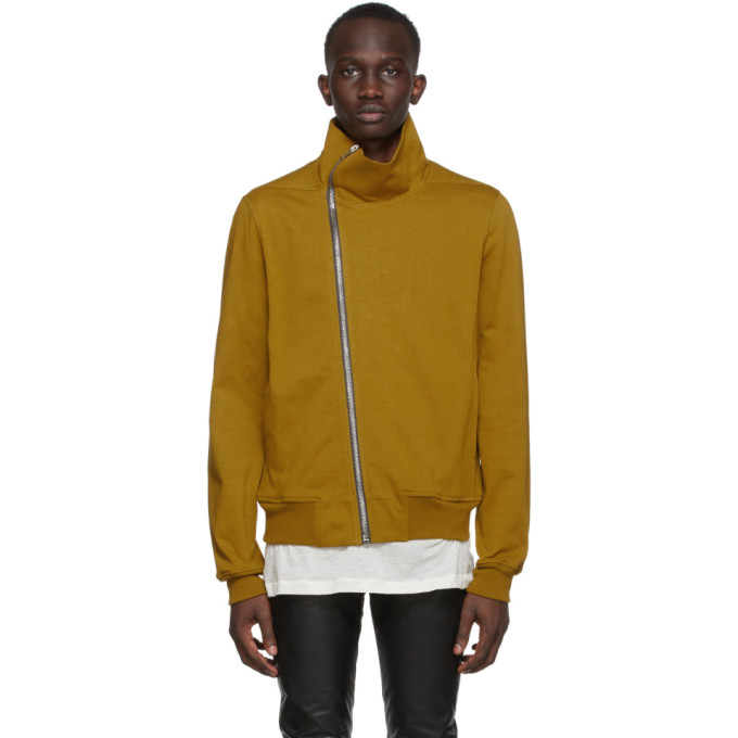 Rick Owens Green Bauhaus Jogger Track Jacket In 72 Sulphate | ModeSens