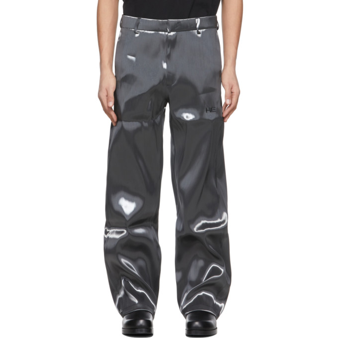 Heliot Emil Liquid Metal Straight Leg 