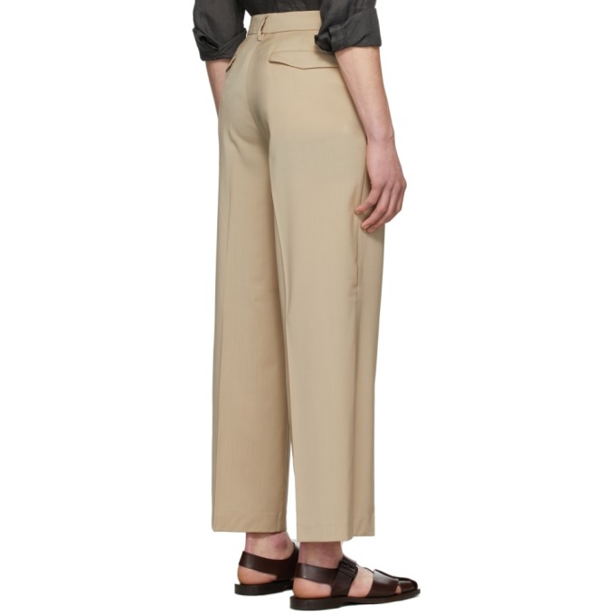 BARENA VENEZIA BEIGE TELA TROUSERS