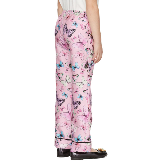 versace butterfly pants