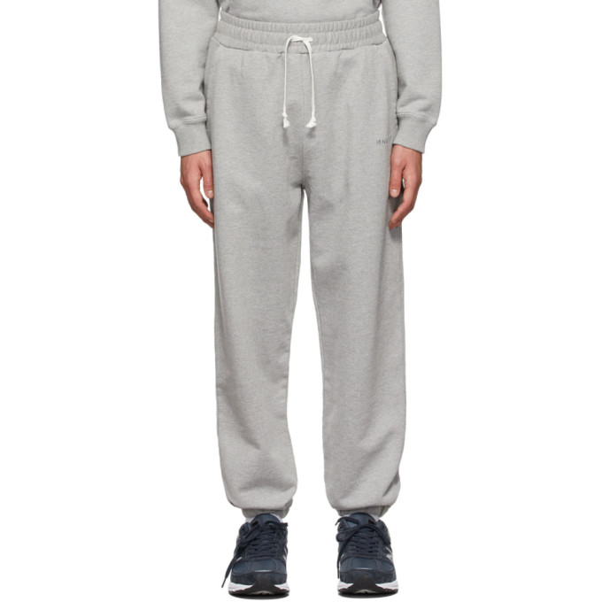 Gray Tapered Lounge Pants by CDLP on Sale