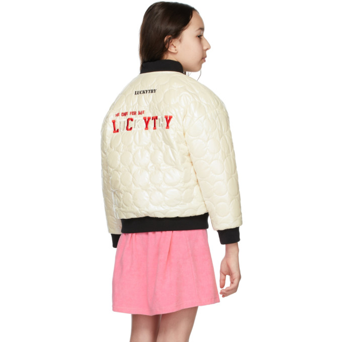 Shop Luckytry Kids Reversible Pink & Black Shining End Jacket