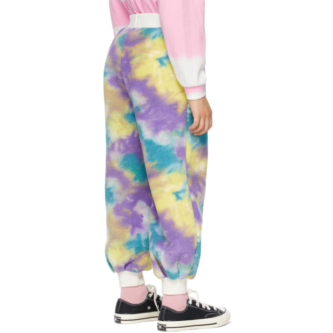 Shop Luckytry Kids Purple Rainbow Fleece Lounge Pants