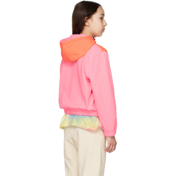Shop Luckytry Kids Pink Windbreaker Sweatshirt