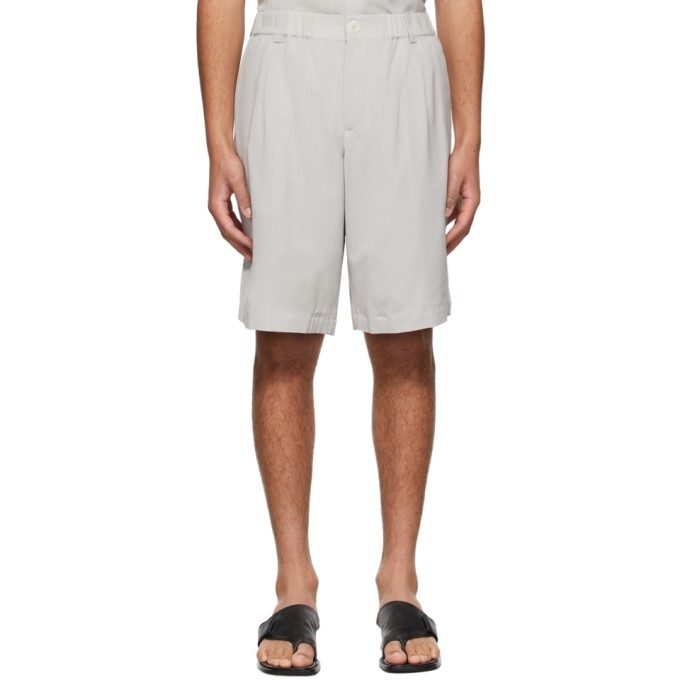 JACQUEMUS GREY 'LE SHORT GELATI' SHORTS