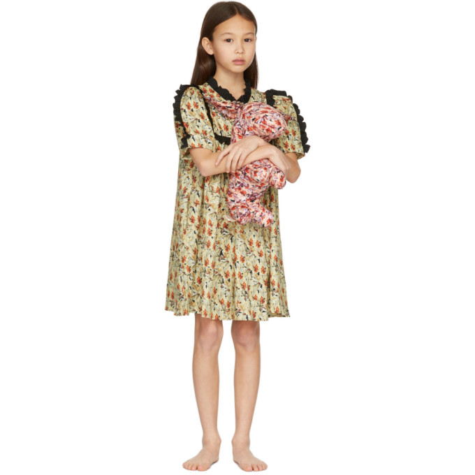 Kika Vargas Kids Khaki Herthie Dress