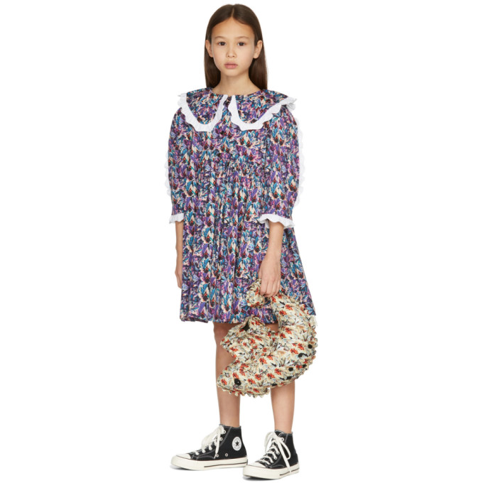 Kika Vargas Kids Blue Oli Dress