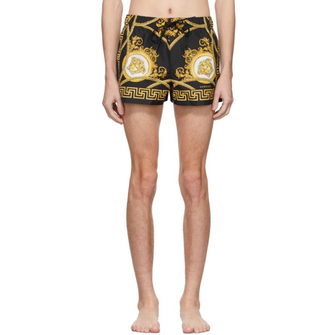 versace style swim shorts