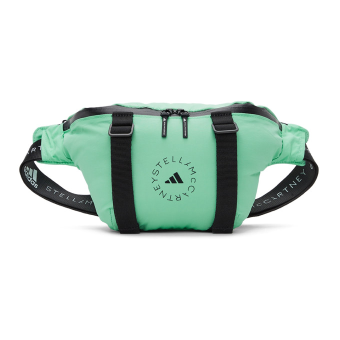 ADIDAS BY STELLA MCCARTNEY GREEN CONVERTIBLE BUMBAG