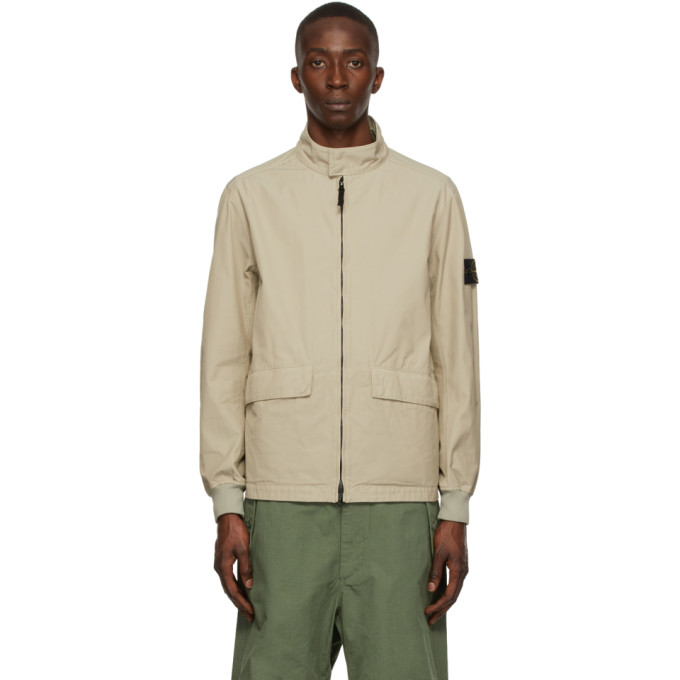 Stone Island Beige Batavia Jacket In V0090 Beige | ModeSens