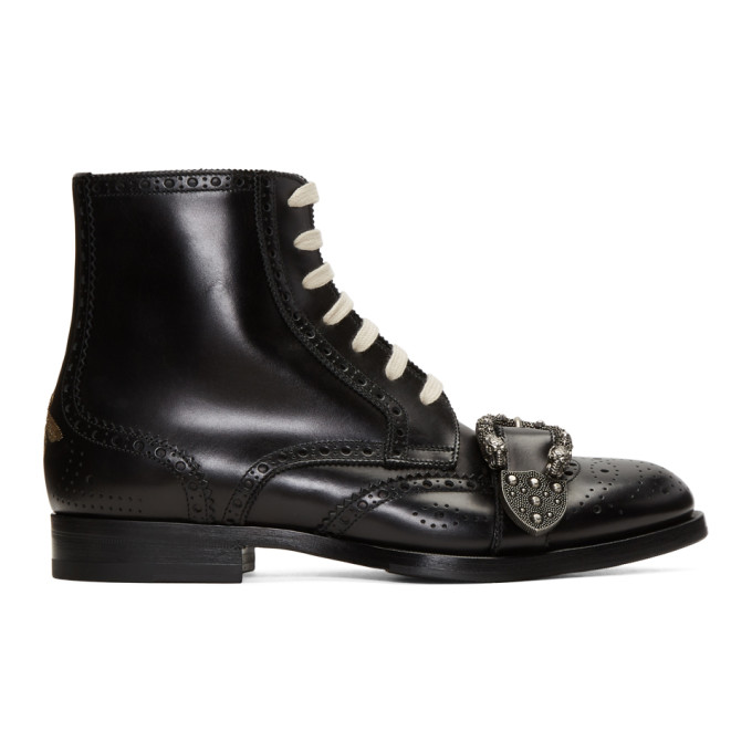 Gucci Black Queercore Boots
