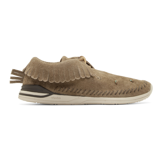 Visvim Tan Maliseet Shaman-Folk Moccasin Sneakers