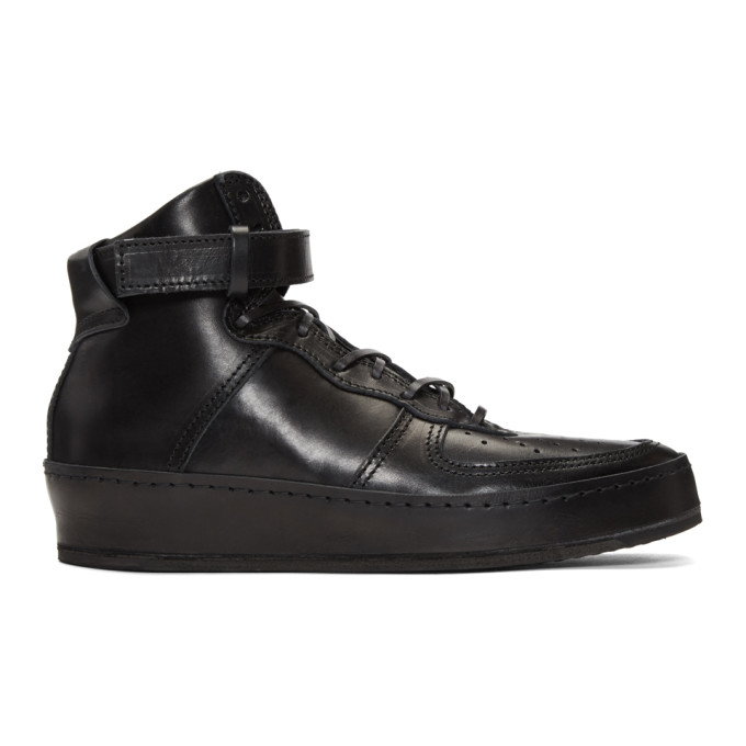 Hender Scheme Black Manual Industrial Products 01 High-Top Sneakers