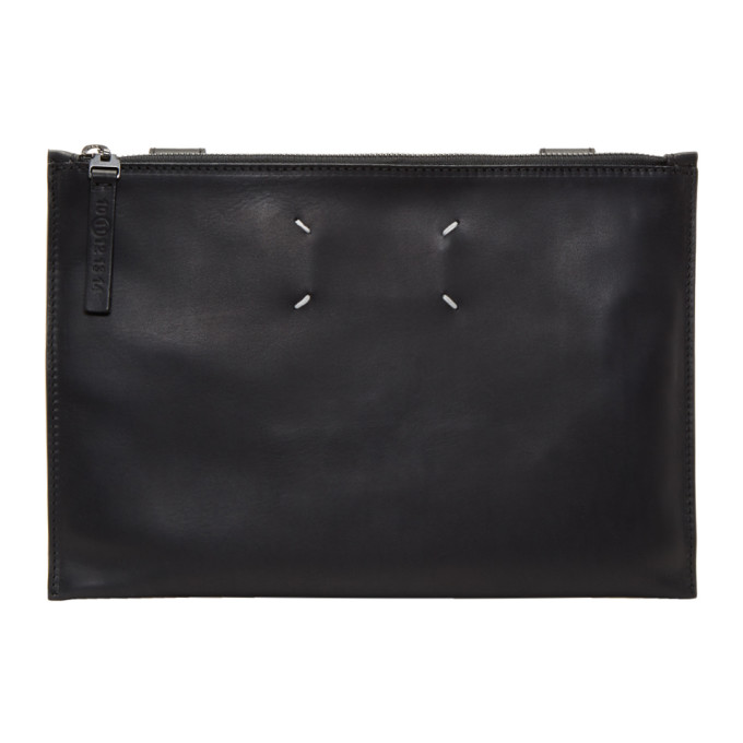 Maison Margiela Black Biker Pouch