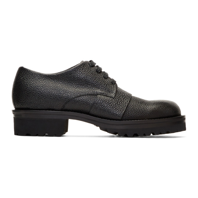 MARNI Black Lace-Up Derbys