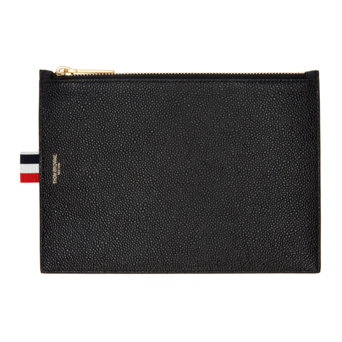 Thom Browne Black Large Coin Purse
