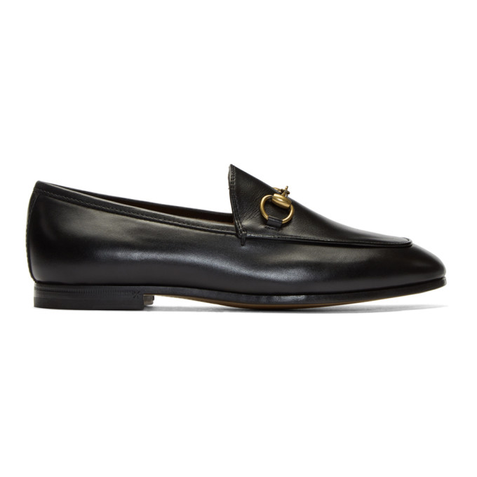 Gucci Black Jordaan Loafers