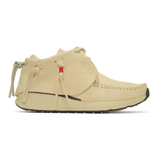 Visvim Off-White FBT Moccasin Sneakers